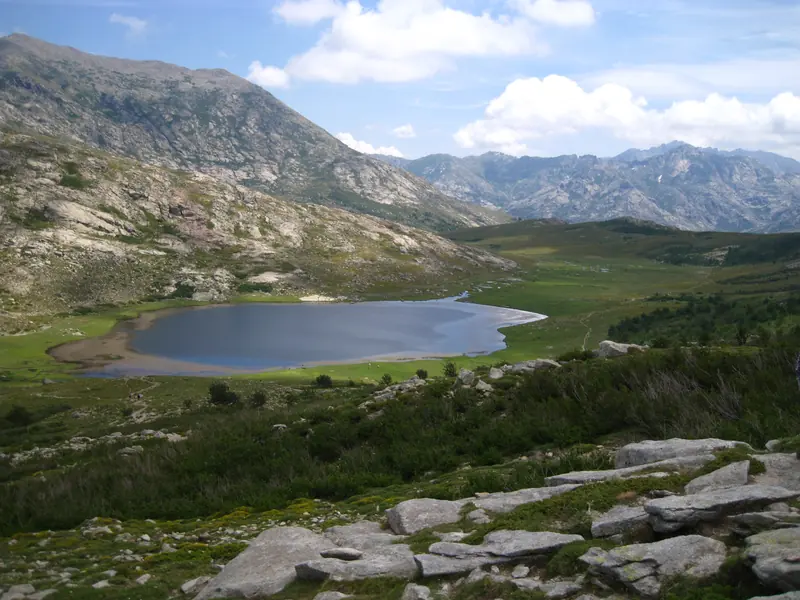 Le lac vu d’en haut